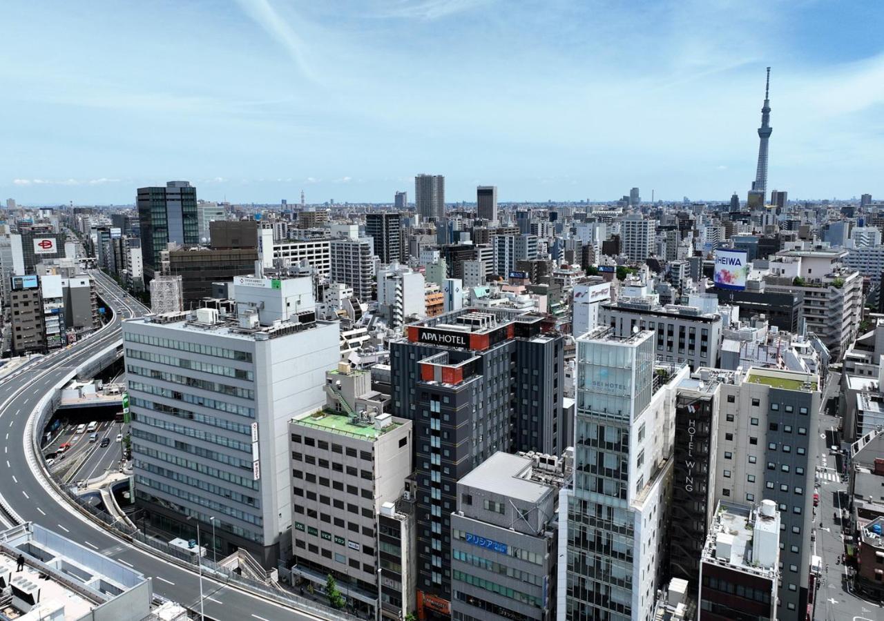 Apa Hotel Ueno Ekimae Präfektur Tokio Exterior foto